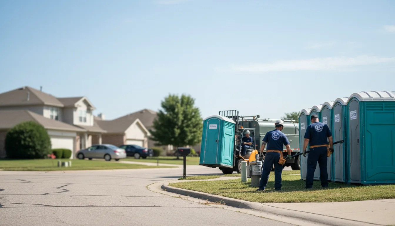 Porta Potty Rental in East Saint Louis, IL near me